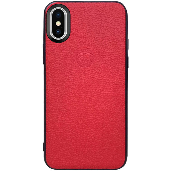 

Кожаная накладка Epic Vivi Logo series для Apple iPhone XS Max (6.5) Красный (116876)