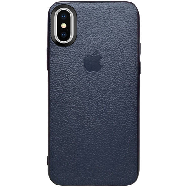 

Кожаная накладка Epic Vivi Logo series для Apple iPhone XS Max (6.5) Синий (116877)