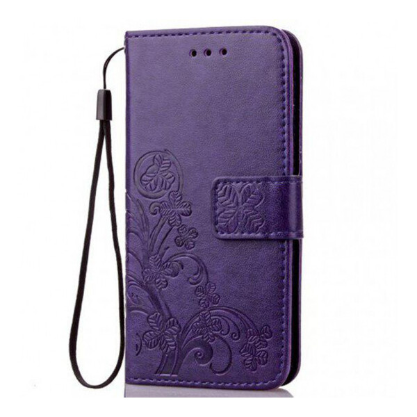 

Кожаный чехол (книжка) Four-leaf Clover с визитницей для Samsung Galaxy A20 / A30 Фиолетовый (105399)
