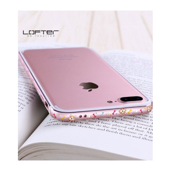 

Металлический бампер Lofter Cutie Series для Apple iPhone 8 plus (5.5) Собачка (53469)