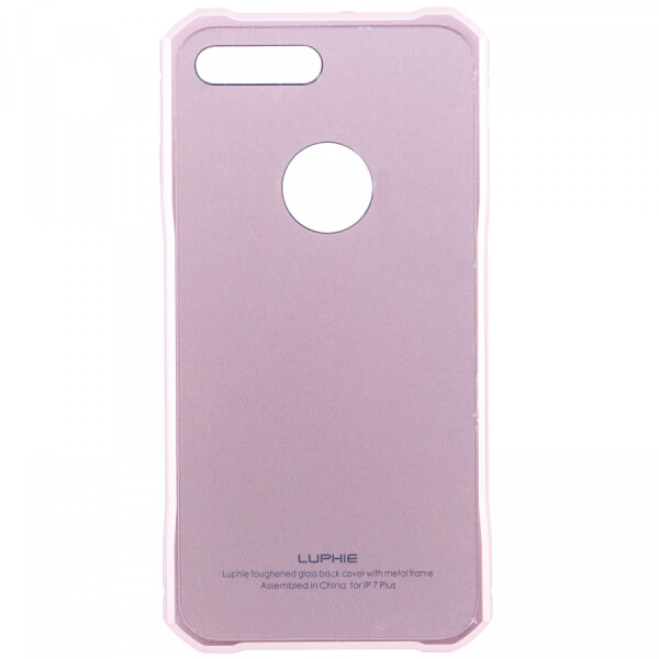 

Металлический бампер Luphie Daimond Series с акриловой вставкой для Apple iPhone 8 plus (5.5) Розовый / Rose Gold (54438)