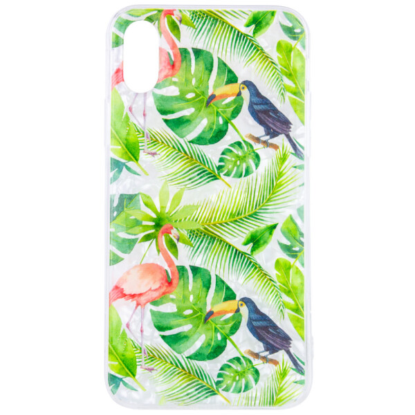 

Накладка Glue Case Фламинго для Apple iPhone X (5.8) / XS (5.8) Зеленый (103920)
