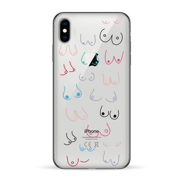 

Чехол Pump Transparency Case for iPhone XS Max Tits (Tits) (1066640)