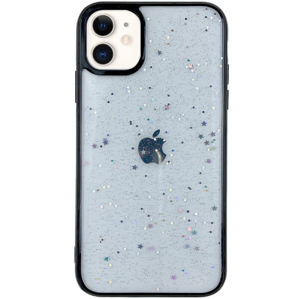 

TPU+PC чехол Shiny Stars для Apple iPhone 11 (6.1") (Черный) (1091498)