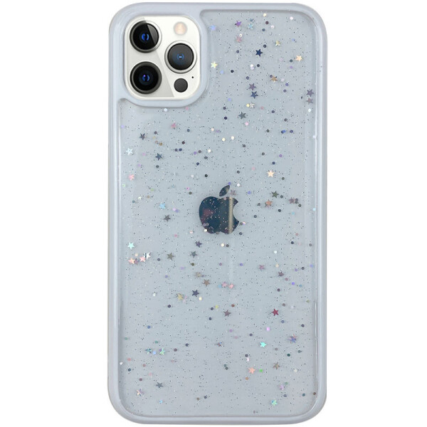 

TPU+PC чехол Shiny Stars для iPhone 12 Pro (Белый) (1091521)