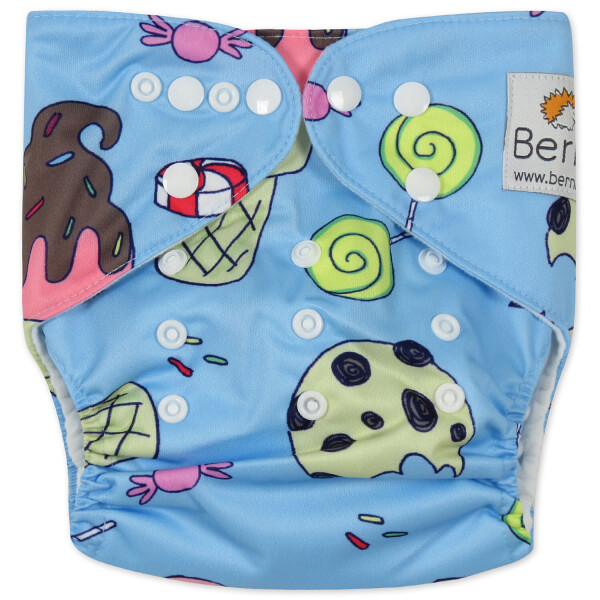 

Подгузник многоразовый c вкладышем Berni Kids (3-15 кг) Голубой (44614)