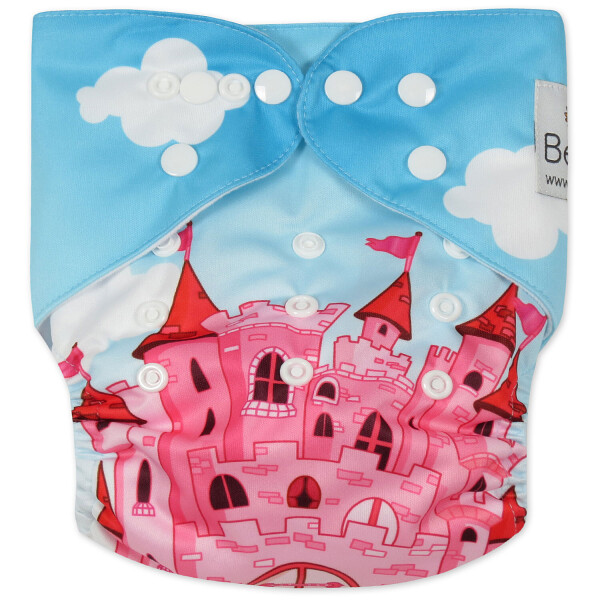

Подгузник многоразовый c вкладышем Berni Kids (3-15 кг) Розовый (44631)
