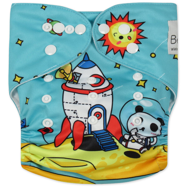 

Подгузник многоразовый c вкладышем Berni Kids (3-15 кг) Бирюзовый (44632)