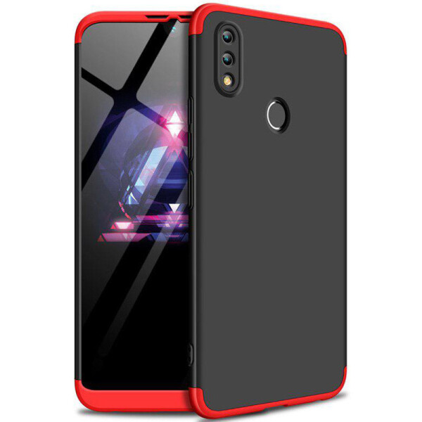 

Пластиковая накладка GKK LikGus 360 градусов для Huawei P Smart Z Черный / Красный (96148)
