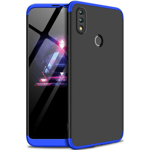 

Пластиковая накладка GKK LikGus 360 градусов для Huawei P Smart Z Черный / Синий (96150)