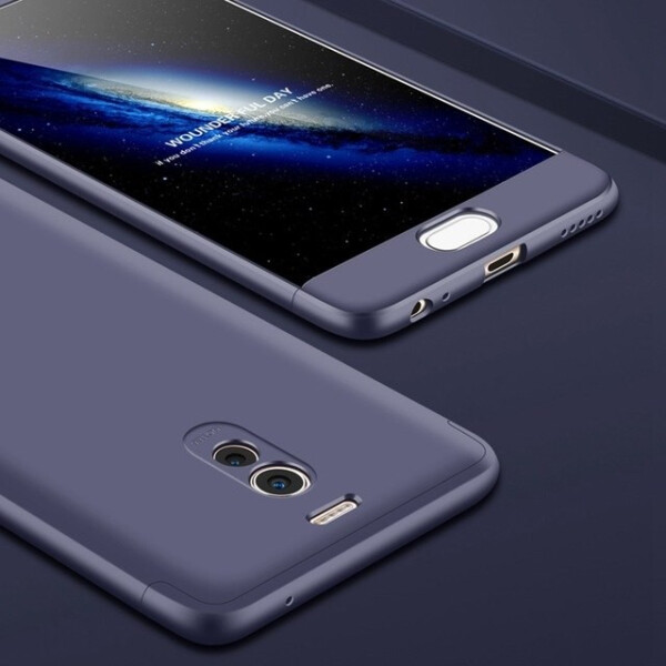 

Пластиковая накладка GKK LikGus 360 градусов для Meizu M6 Note Синий (89136)