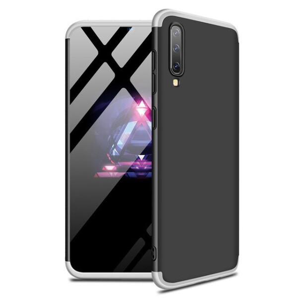 

Пластиковая накладка GKK LikGus 360 градусов для Samsung Galaxy A50 (A505F) / A50s / A30s Черный / Серебряный (103500)