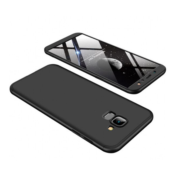 

Пластиковая накладка GKK LikGus 360 градусов для Samsung Galaxy A6 (2018) Черный (85982)