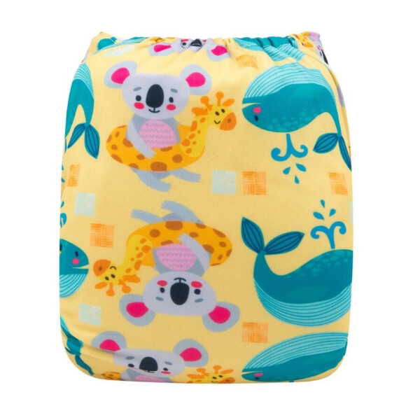 

Подгузник многоразовый c вкладышем Кит и Коала Berni Kids (3-15 кг) Желтый (54621)