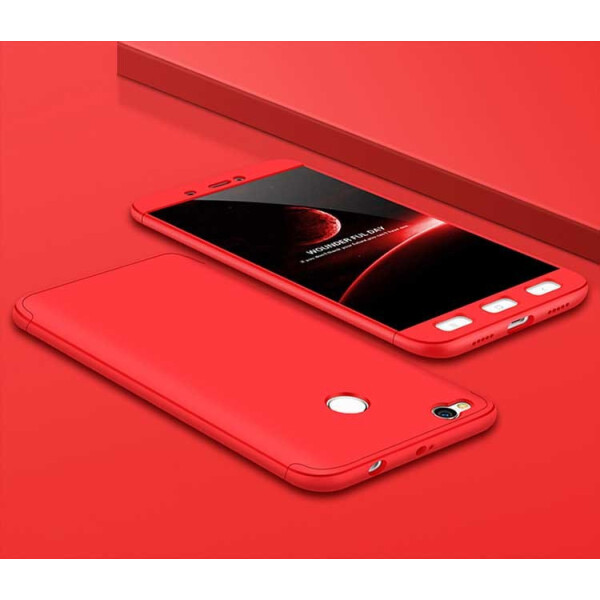 

Пластиковая накладка GKK LikGus 360 градусов для Xiaomi Redmi 4X Красный (78615)
