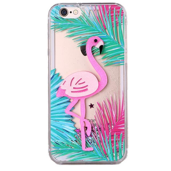 

Пластиковая накладка Shine Flamingo для Apple iPhone 8 (4.7) Зеленые листья (83436)