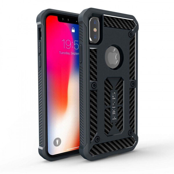 

Противоударный TPU чехол Jakpas для Apple iPhone X (5.8) Черный (86176)