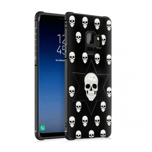 

Противоударный TPU чехол Sweet Art для Samsung Galaxy S9 Череп (90182)