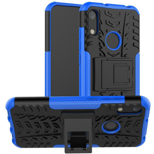 

Противоударный двухслойный чехол Shield для Huawei Y6 (2019) / Y6 Prime (2019) / Honor 8A Синий (102060)