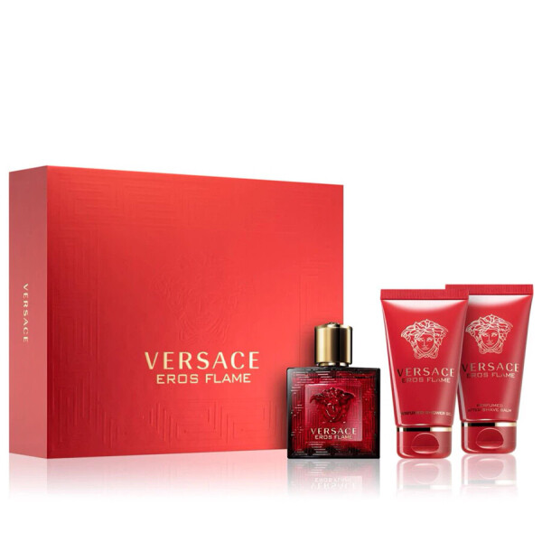 

Набор Versace Eros Flame - set (edp 50 ml + a/sh 50 ml + s/g 50 ml)
