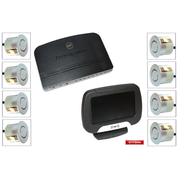 

Парковочный радар GT P Drive 8 silver (P DR8 Silver)