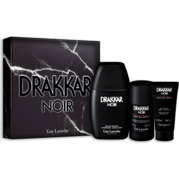 

Набор Guy Laroche Drakkar Noir - set (edt 100 ml + sh/g 50 ml + deo stick 75 ml)