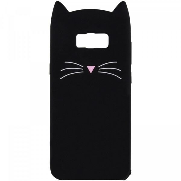 

Силиконовая накладка 3D Cat для Samsung G955 Galaxy S8 Plus Черный (106803)