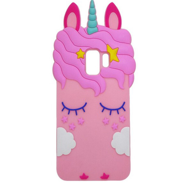 

Силиконовая накладка 3D Little Unicorn для Samsung Galaxy S9+ Розовый (98409)