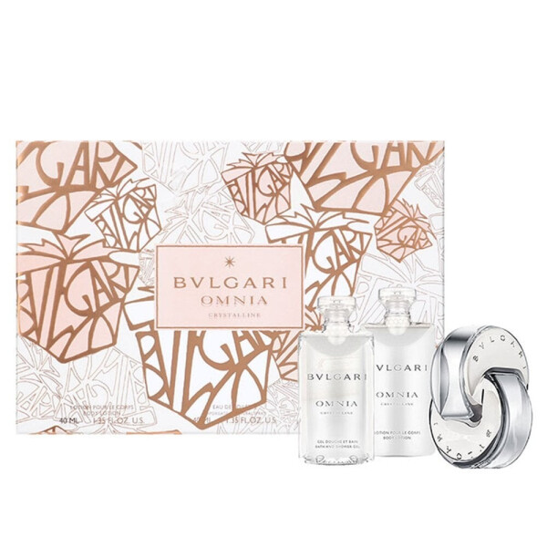 

Набор Bvlgari Omnia Crystalline - set (edt 40 ml + b/l 40 ml + sh/g 40ml)