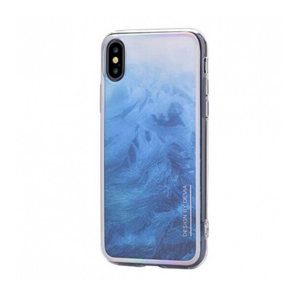 

Силиконовый чехол Devia Landscape для Apple iPhone X (5.8) Синий / Белый (70036)