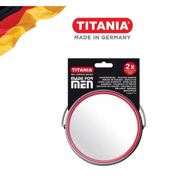 

Косметическое зеркало для бритья двустороннее titania 1500/men