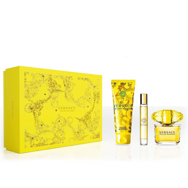 

Набор Versace Yellow Diamond - set (edt 90 ml + edt 10 ml mini + b/l 150 ml)