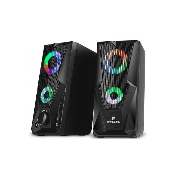 

Акустическая система REAL-EL S-111 USB Black