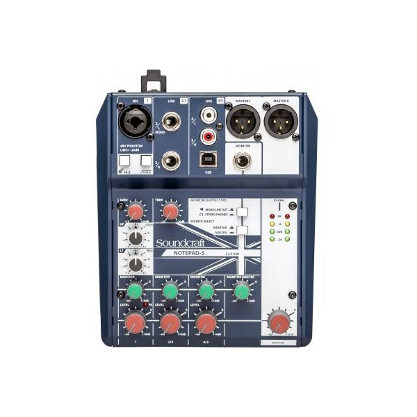 

Микшерный пульт Soundcraft Notepad-5