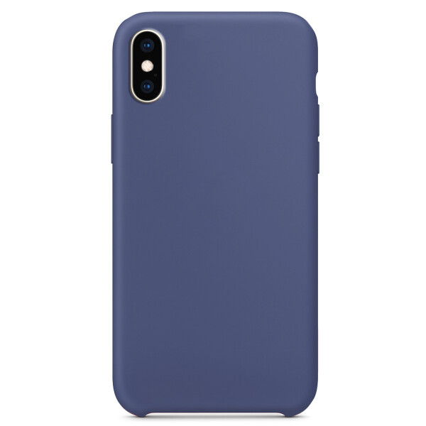 

Силиконовый чехол Soft cover для Apple iPhone XS Max (6.5) Синий / Aqua Blue (113263)