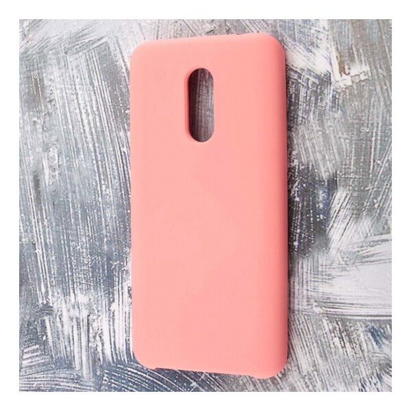 

Силиконовый чехол Soft cover для Xiaomi Redmi 5 Plus / Redmi Note 5 (SC) Розовый / Pink (88393)