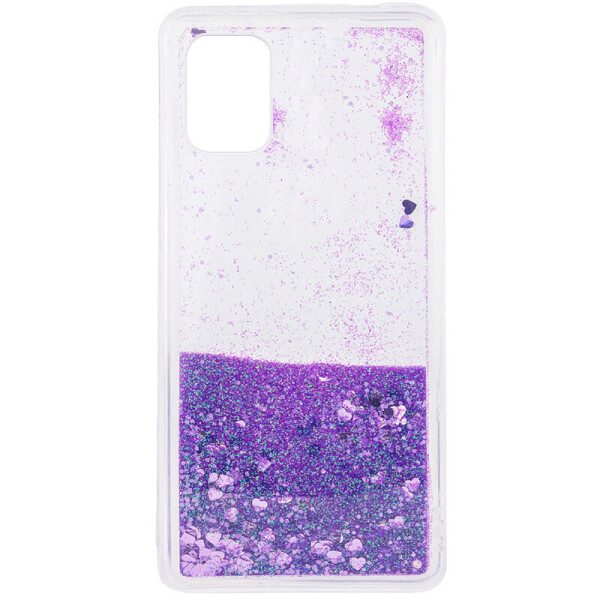 

TPU чехол Liquid hearts для Xiaomi Mi Note 10 Lite Фиолетовый (151438)