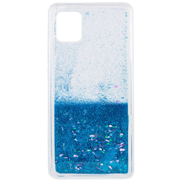 

TPU чехол Liquid hearts для Samsung Galaxy Note 10 Lite (A81) Бирюзовый (151426)
