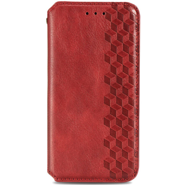

Кожаный чехол книжка GETMAN Cubic (PU) для Oppo A73 Красный (155643)