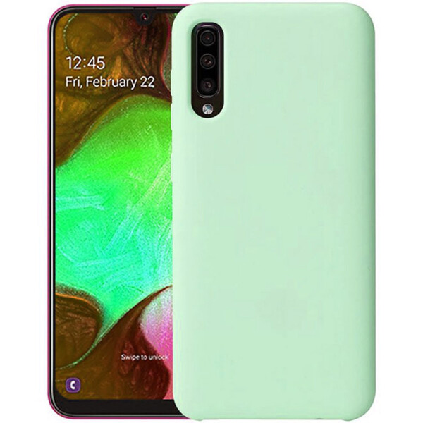 

Силиконовый чехол Soft cover под магнитный держатель для Samsung Galaxy A50s Салатовый (103651)