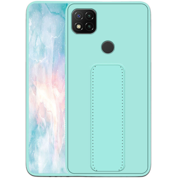 

Силиконовый чехол Hand holder для Xiaomi Redmi 9C Mint green (156677)