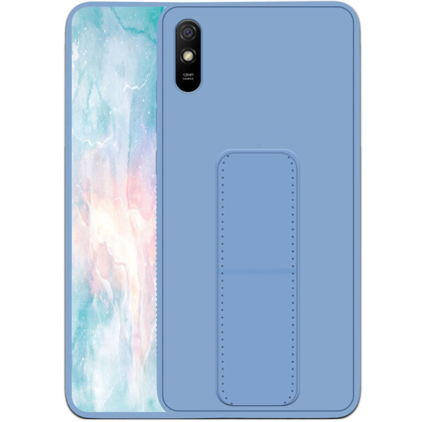 

Силиконовый чехол Hand holder для Xiaomi Redmi 9A Light blue (156647)