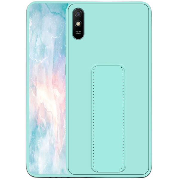 

Силиконовый чехол Hand holder для Xiaomi Redmi 9A Mint green (156648)