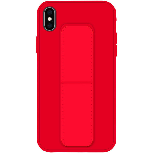 

Силиконовый чехол Hand holder для Apple iPhone X / XS (5.8") Red (156591)