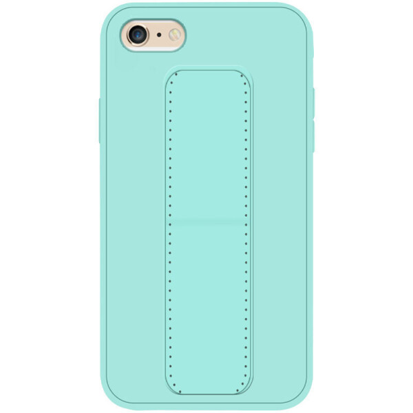 

Силиконовый чехол Hand holder для Apple iPhone 6 / 6s / 7 / 8 / SE (2020) (4.7") Mint green (156582)