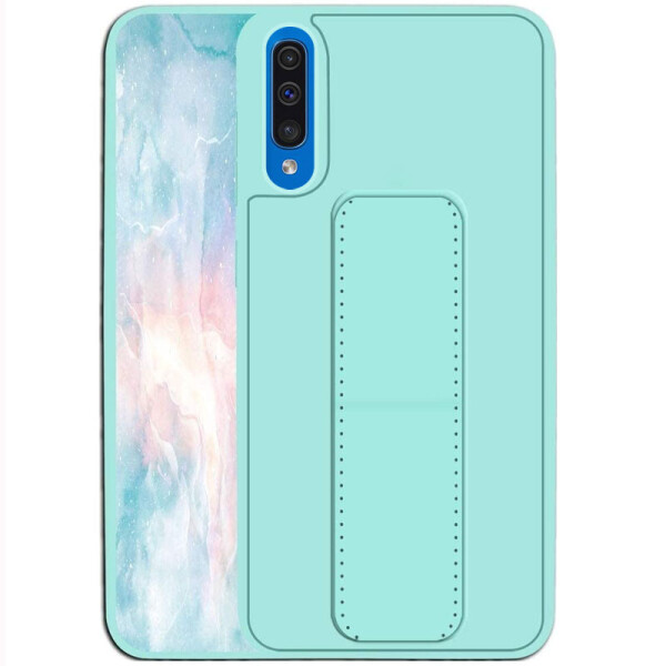 

Силиконовый чехол Hand holder для Samsung Galaxy A50s Mint green (156442)