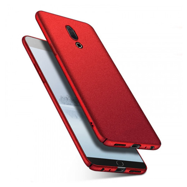 

Ударопрочная матовая пластиковая накладка для Meizu 15 Красный (81702)