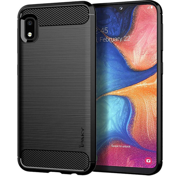 

TPU чехол iPaky Slim Series для Samsung Galaxy A01 Core Черный (144993)