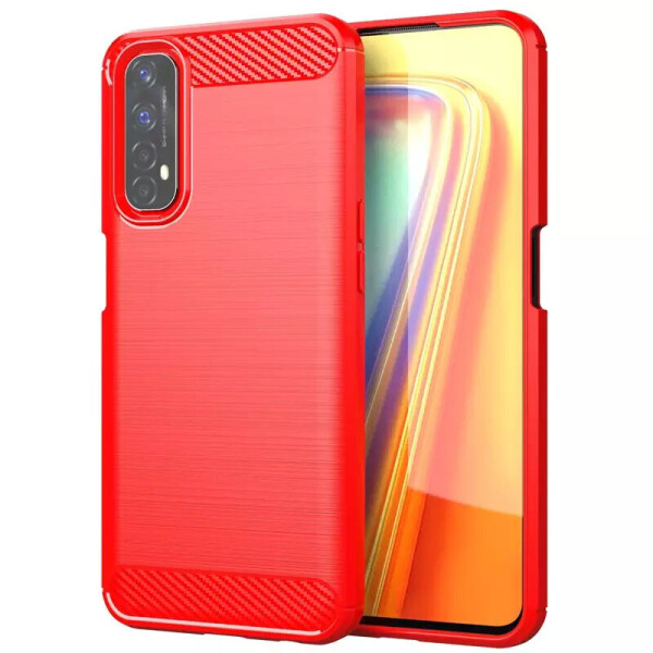 

TPU чехол Slim Series для Realme 7 Красный (153782)