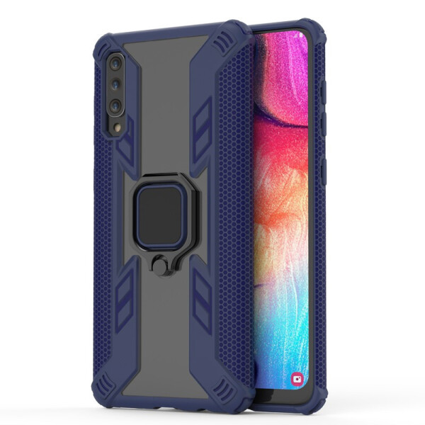 

Ударопрочный чехол Combo Ring под магнитный держатель для Samsung Galaxy A50 (A505F) / A50s / A30s Синий (106881)
